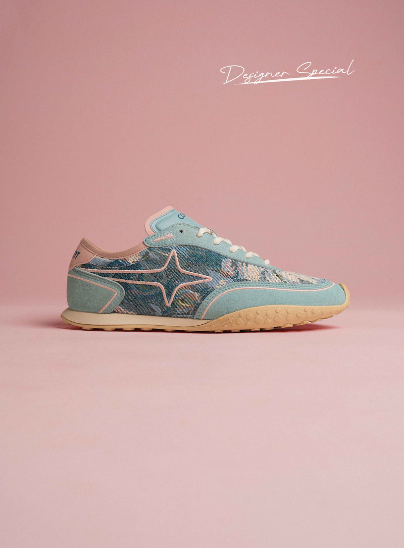 Astra Water Lily Blue Women Sneakers
