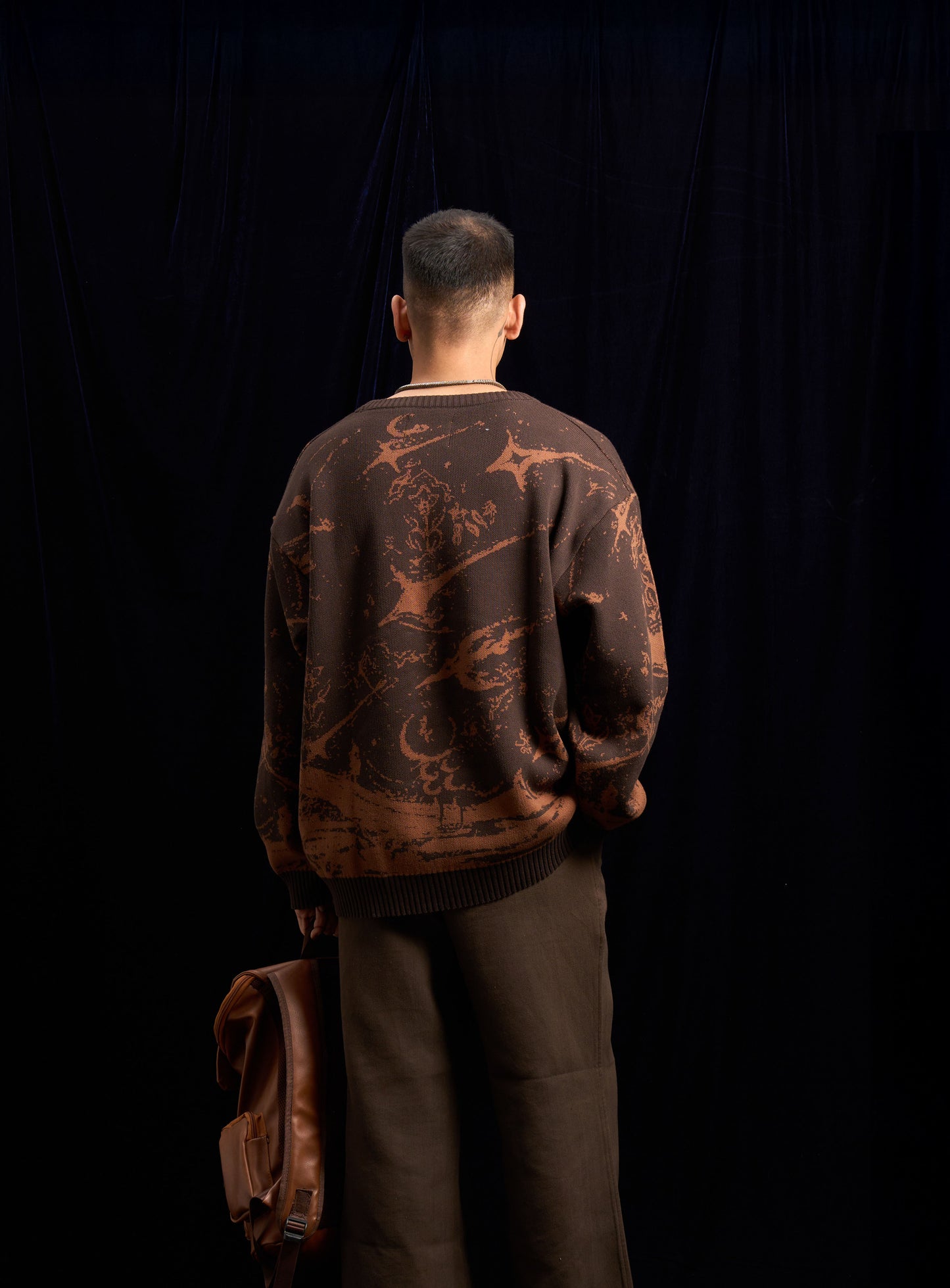 COMET x FARAK “SWEATER BROWN"