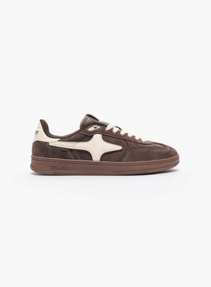 Aeres OAKWOOD Brown and White Men Sneakers
