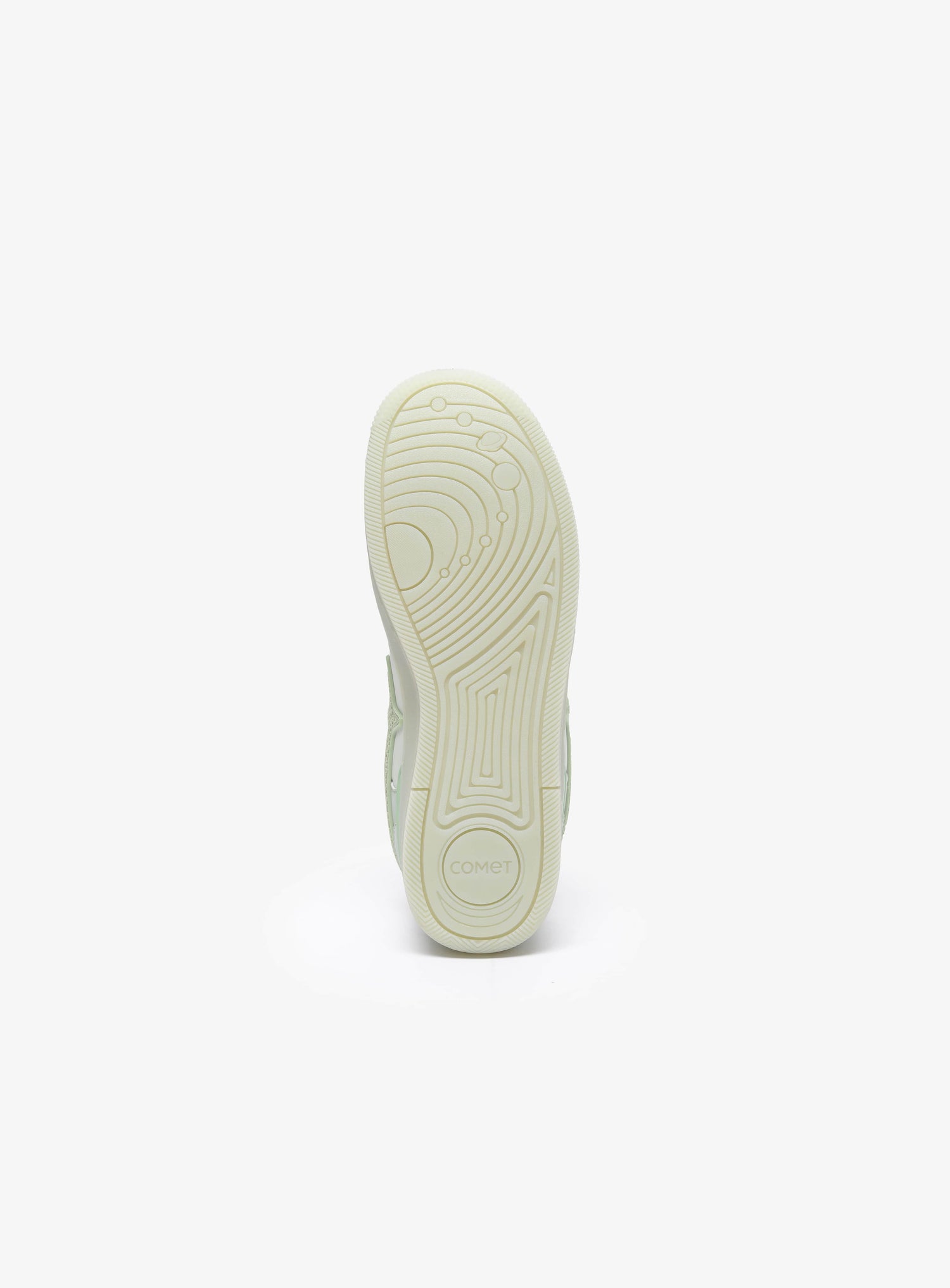 Bottom sole view of Comet shoe