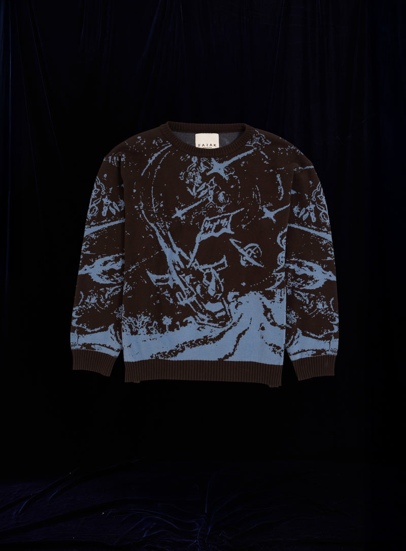 COMET x FARAK  “SWEATER BLUE
