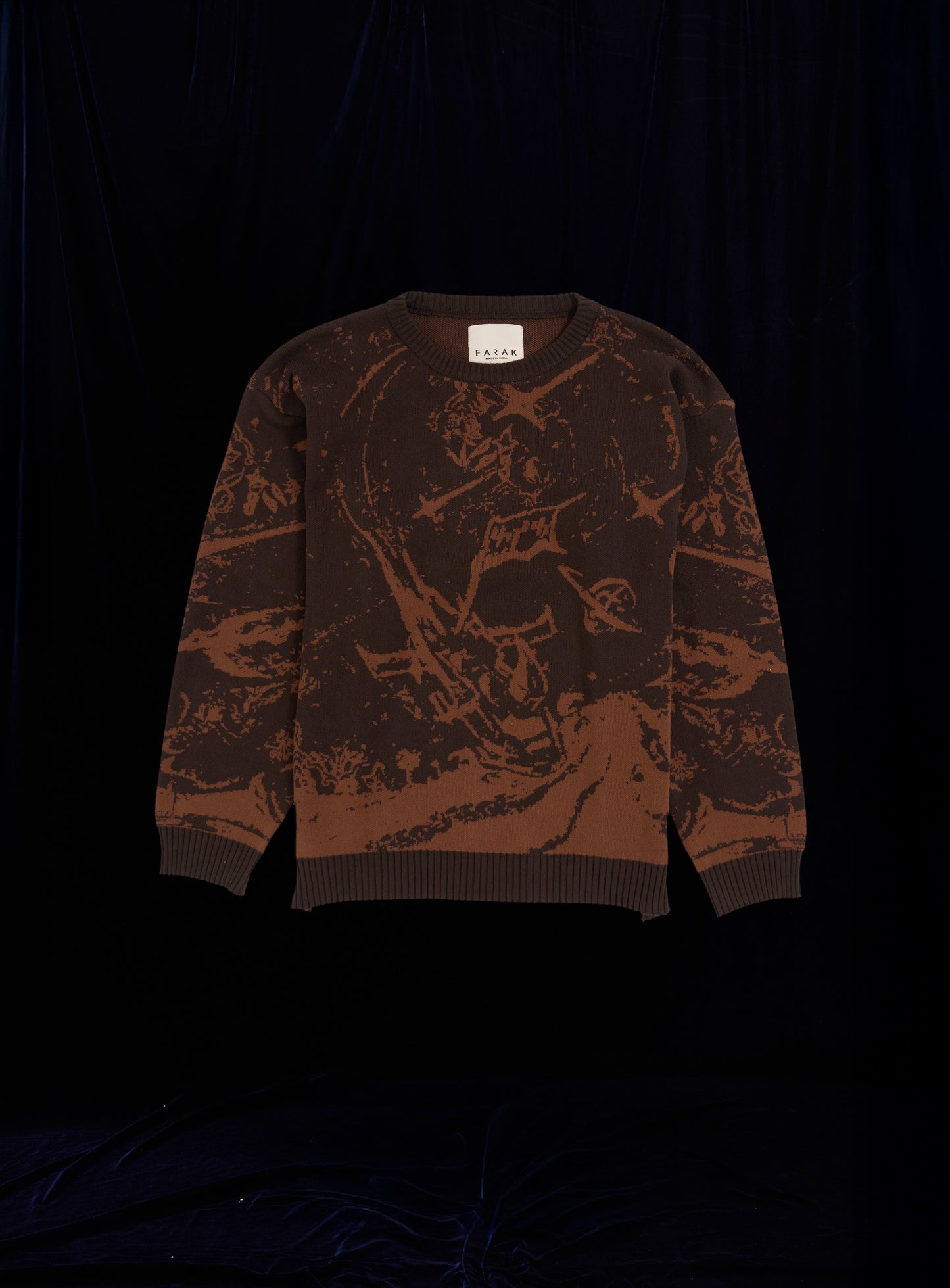 COMET x FARAK “SWEATER BROWN"