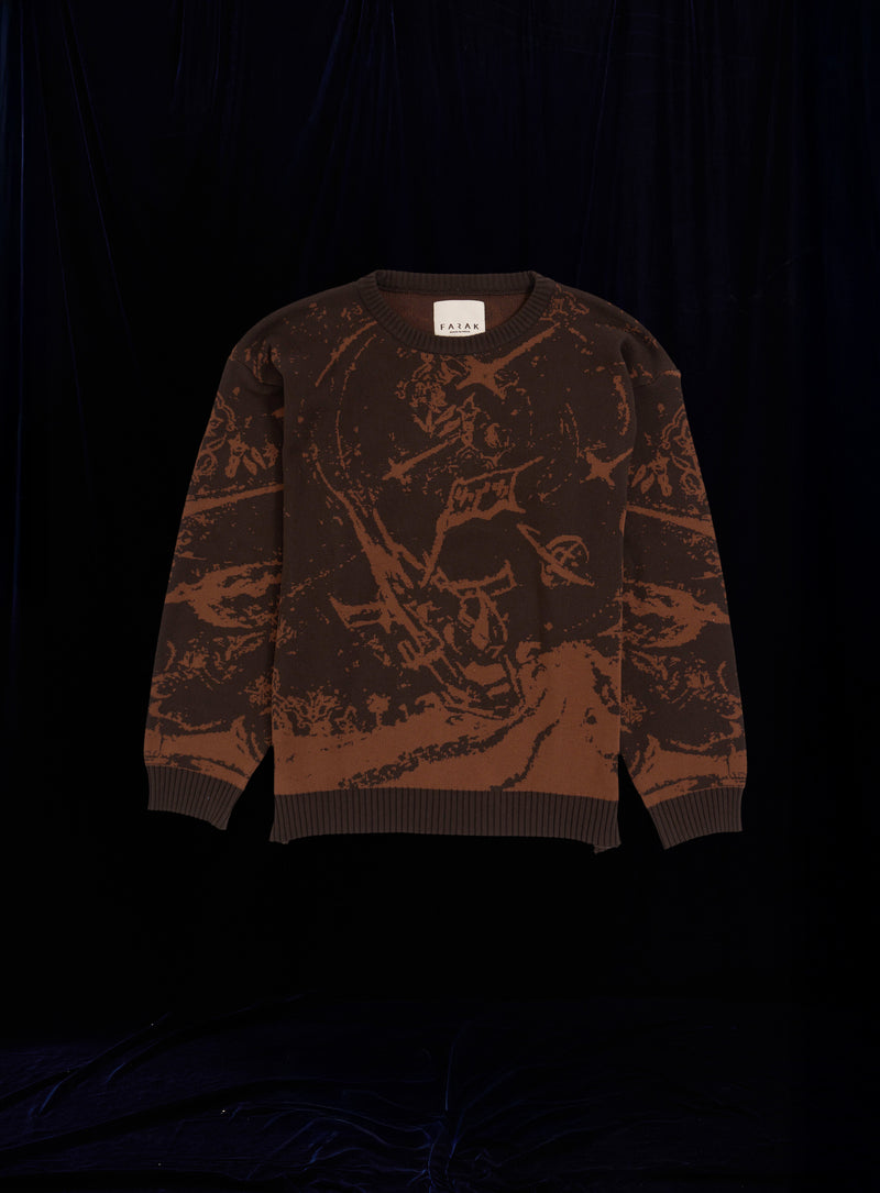COMET x FARAK “SWEATER BROWN