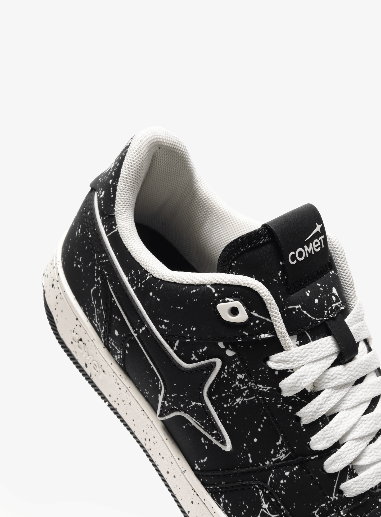 Close-up detail view of Comet shoe