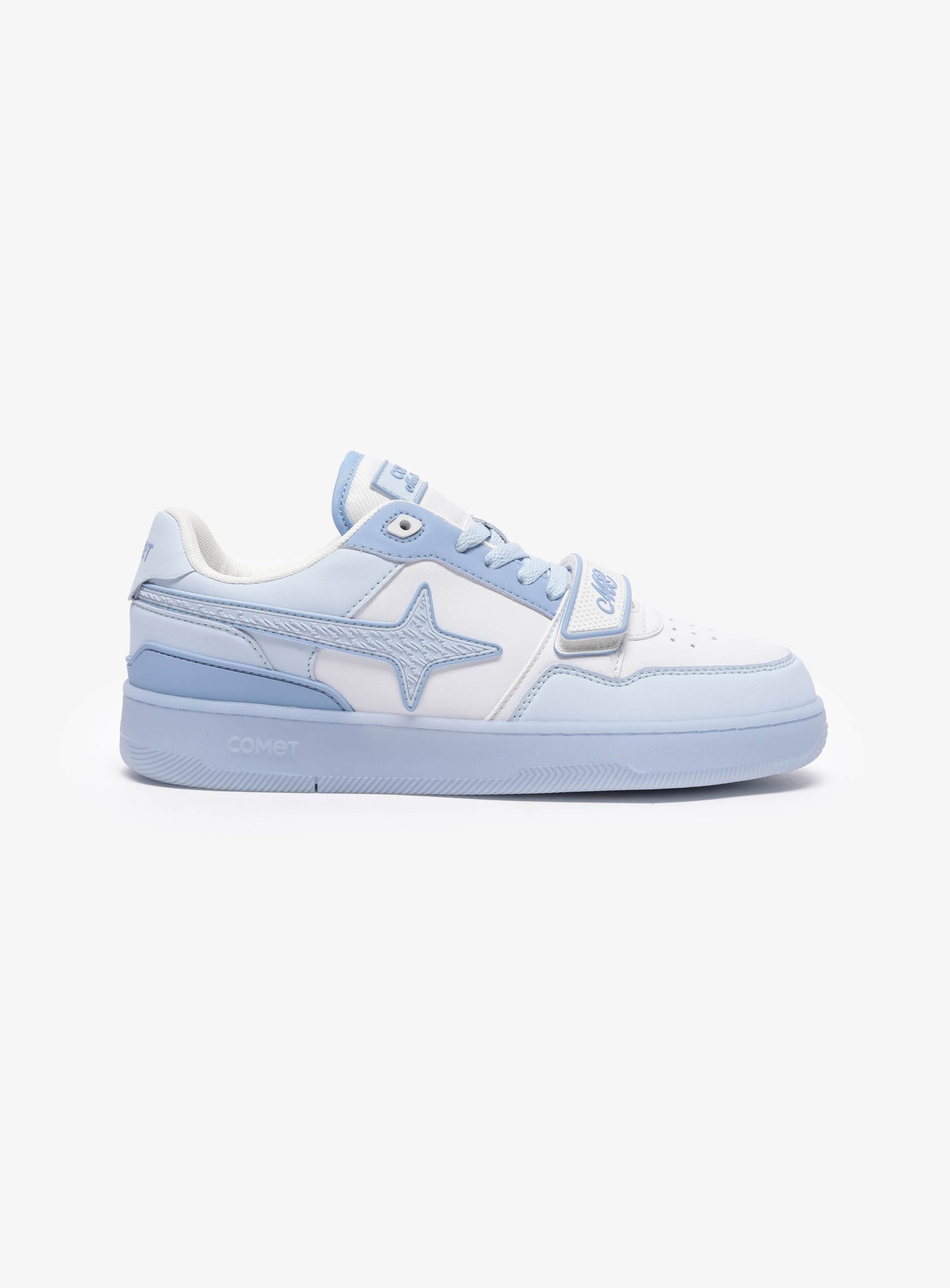 Side view of Comet shoe