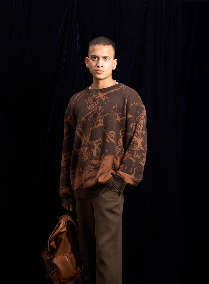 COMET x FARAK “SWEATER BROWN