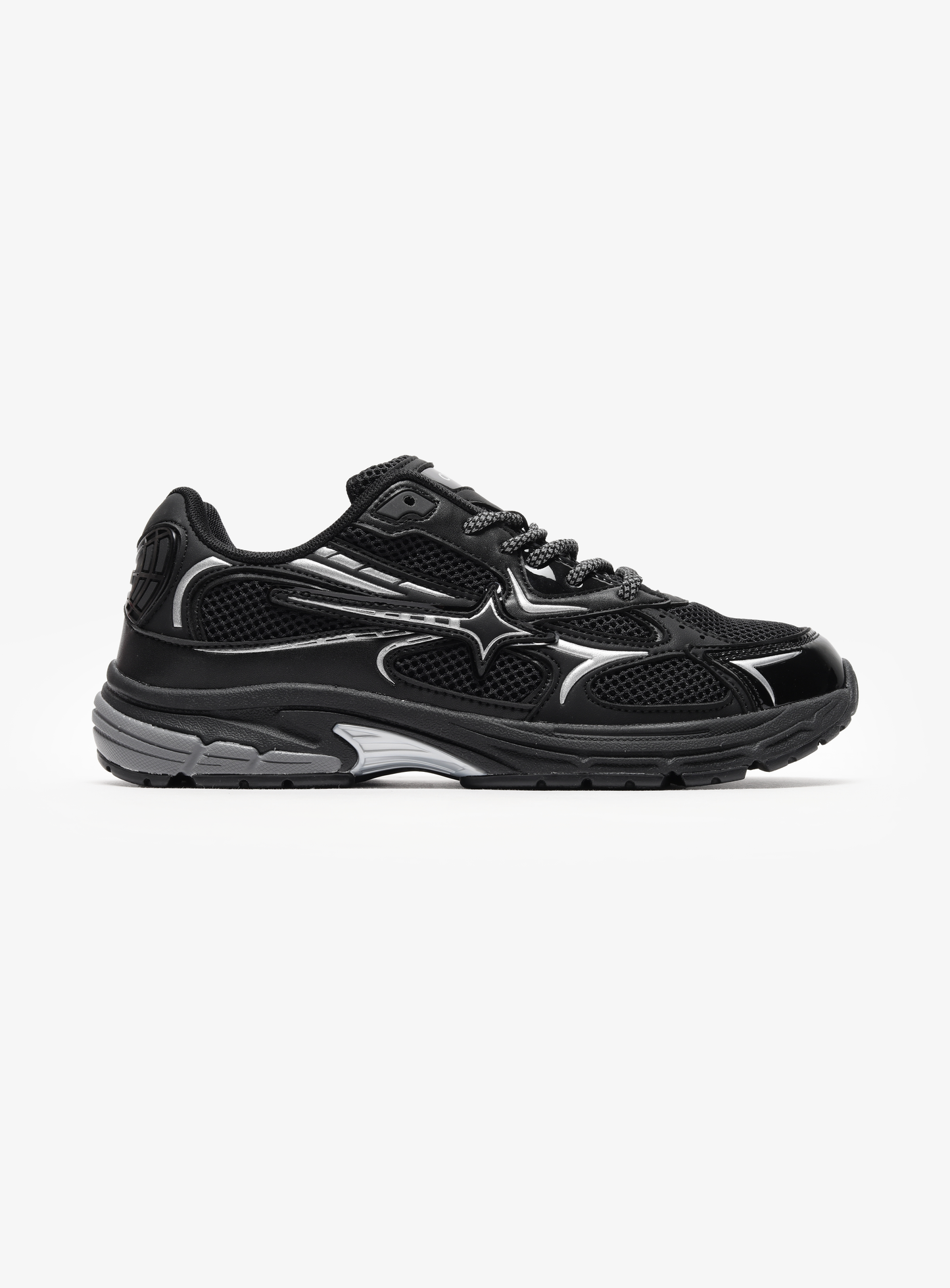 Runner Patent Black Silver