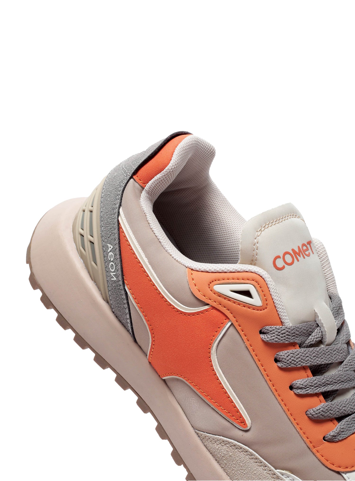 Close-up detail view of Comet shoe