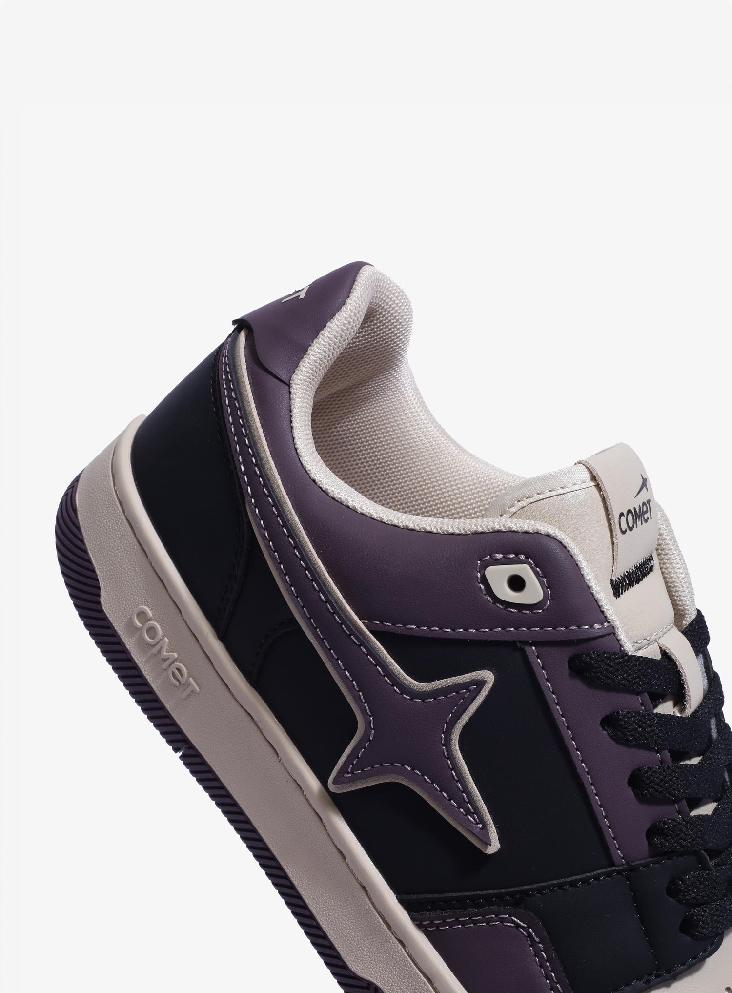 Close-up detail view of Comet shoe