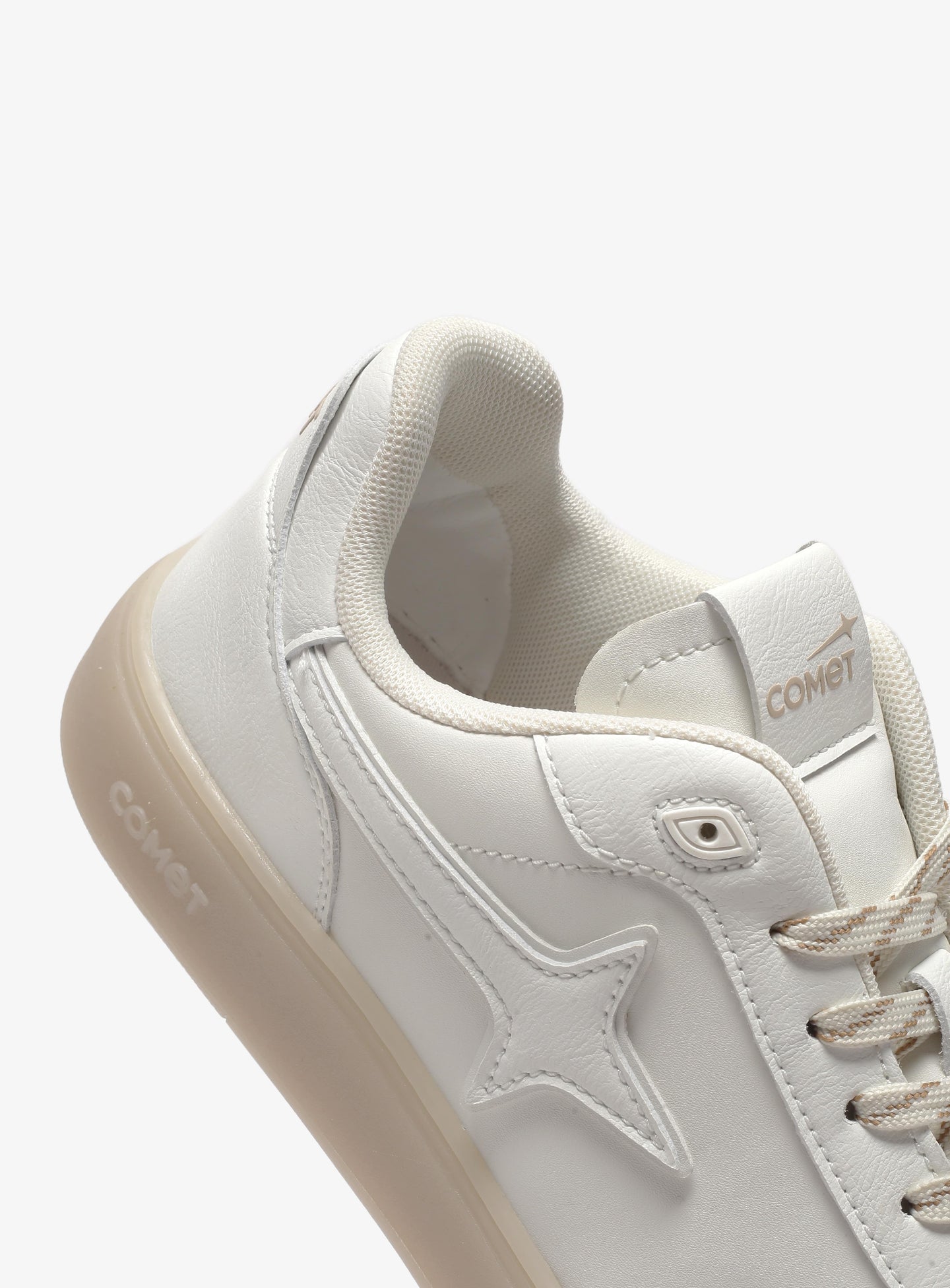 Close-up detail view of Comet shoe