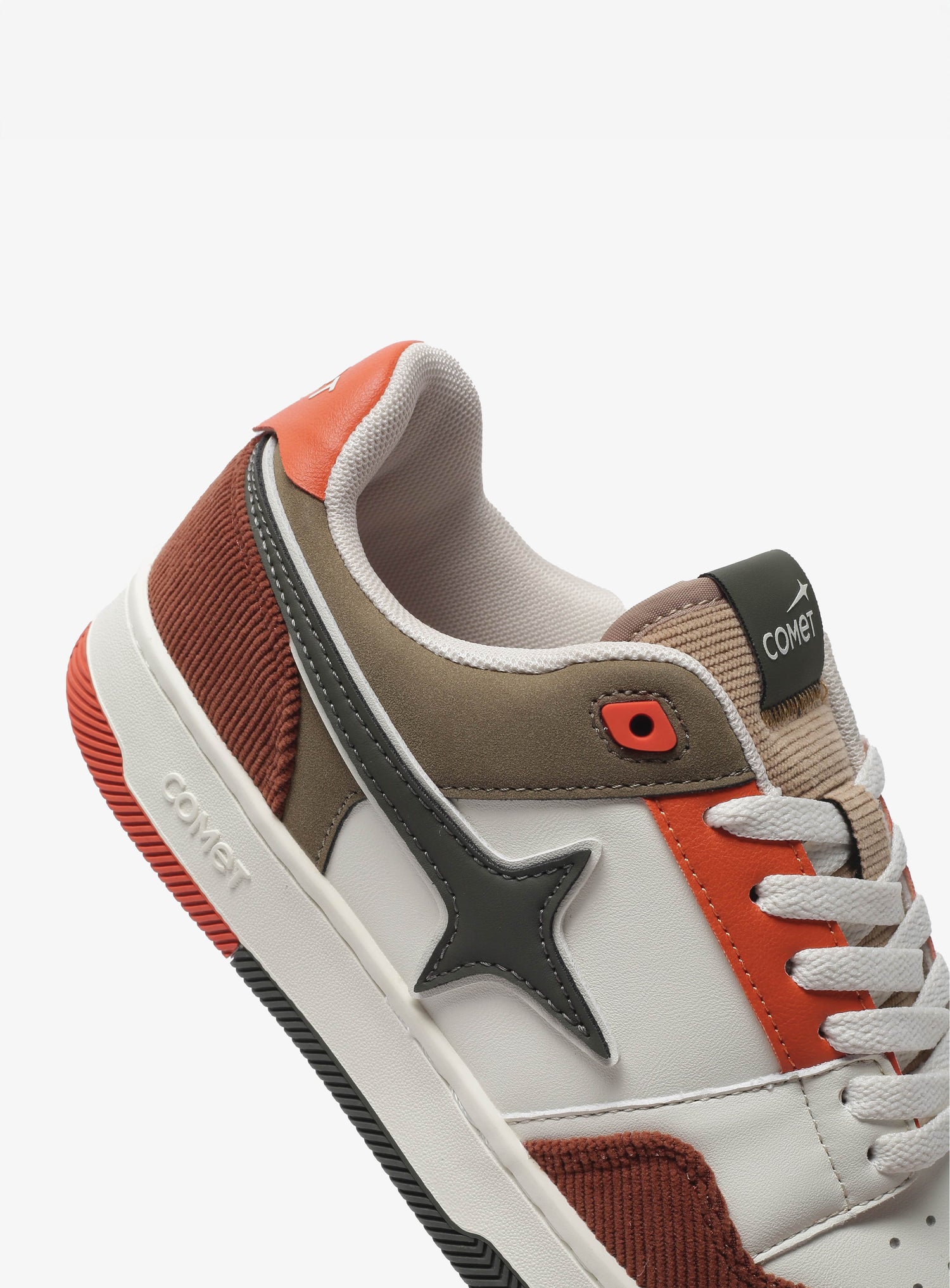 Close-up detail view of Comet shoe
