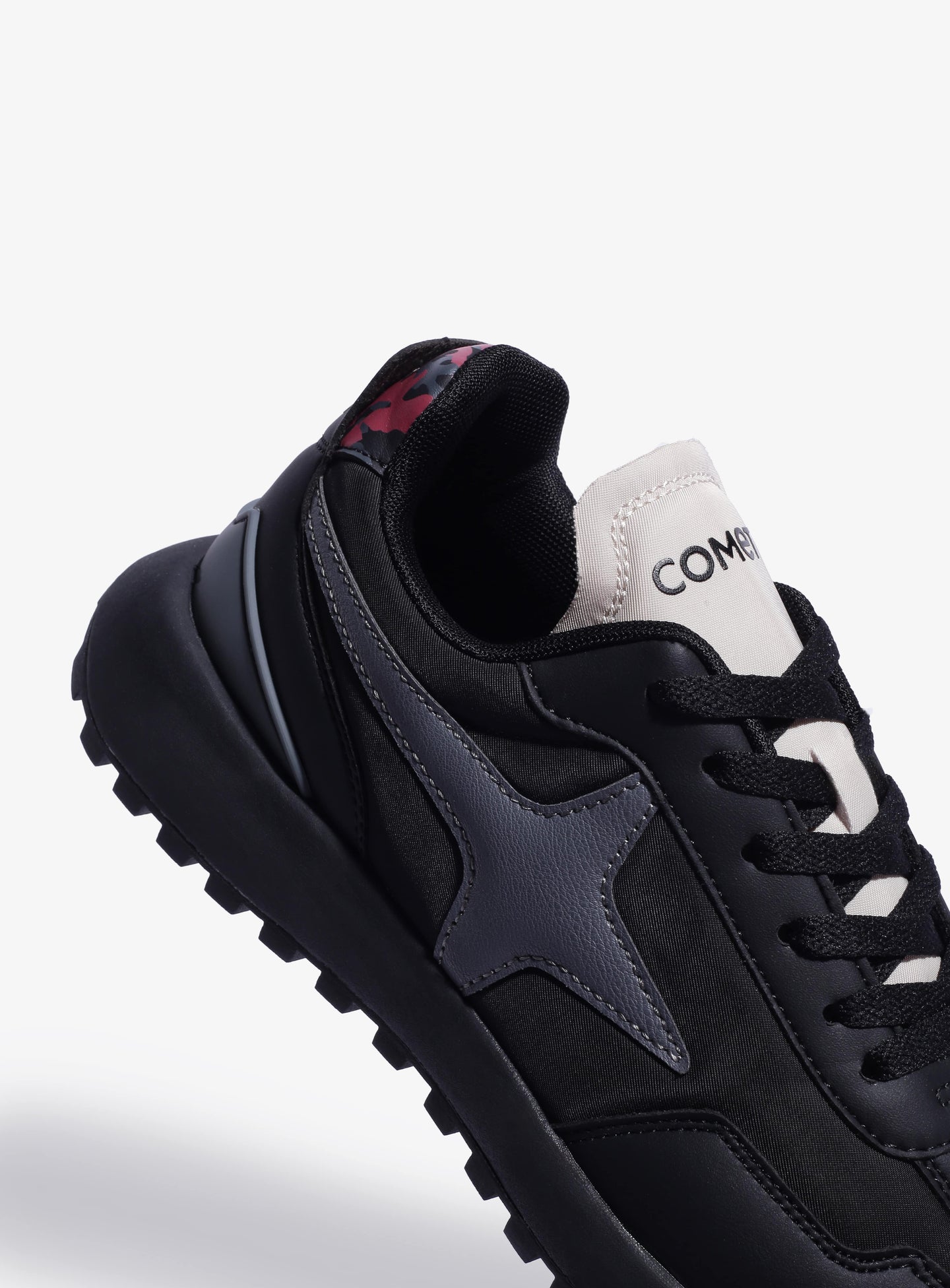 Close-up detail view of Comet shoe