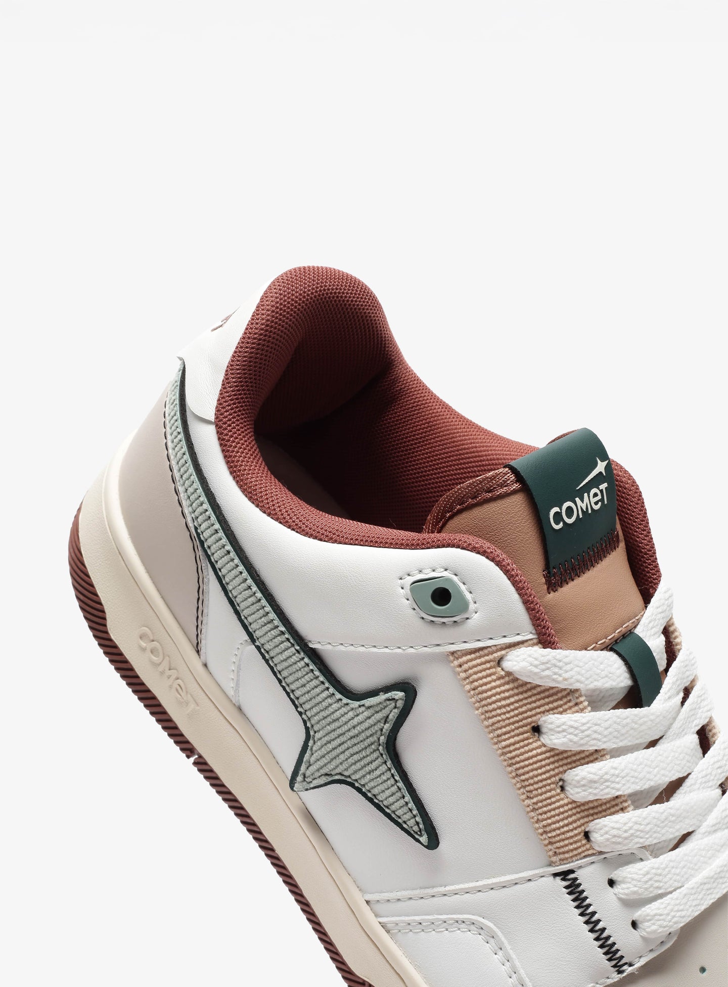Close-up detail view of Comet shoe