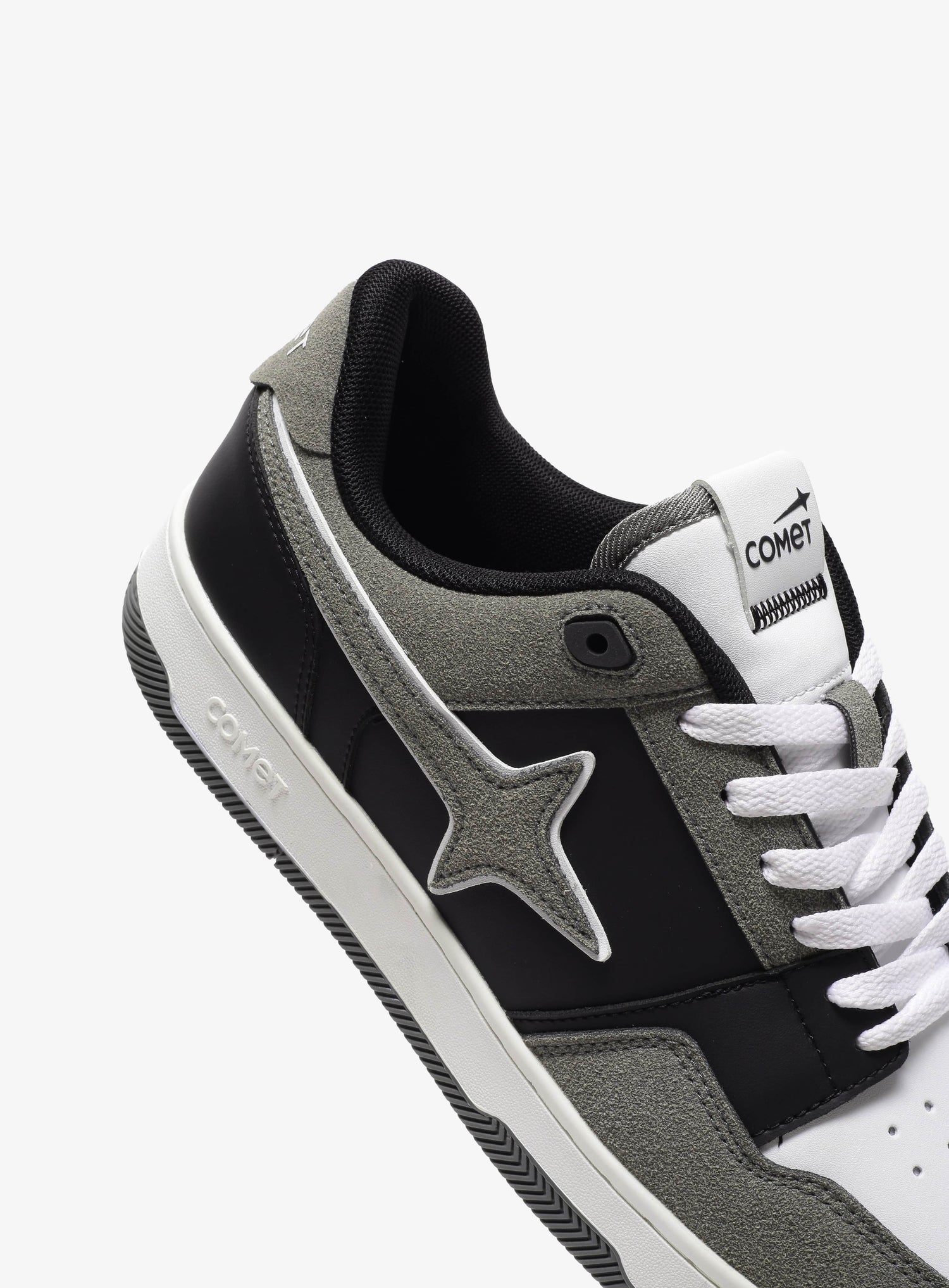 Close-up detail view of Comet shoe