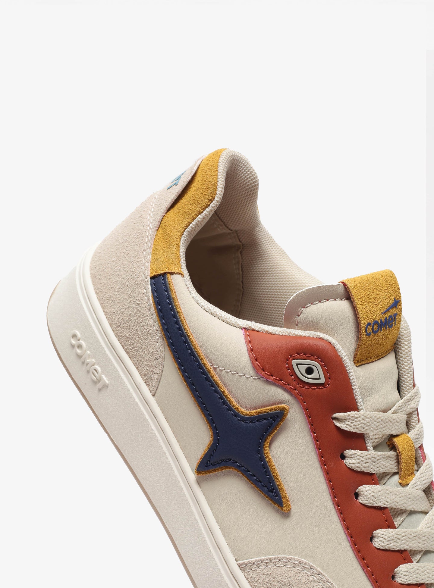 Close-up detail view of Comet shoe