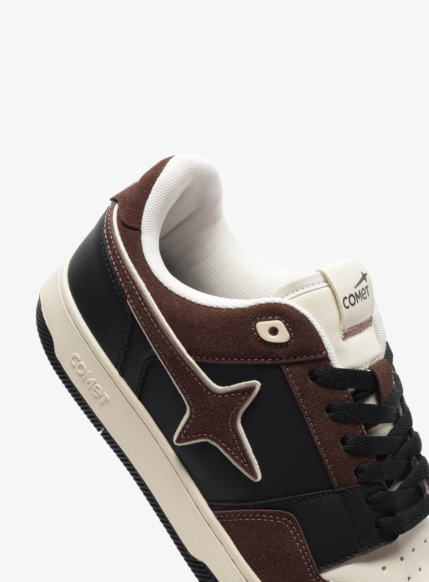 Close-up detail view of Comet shoe