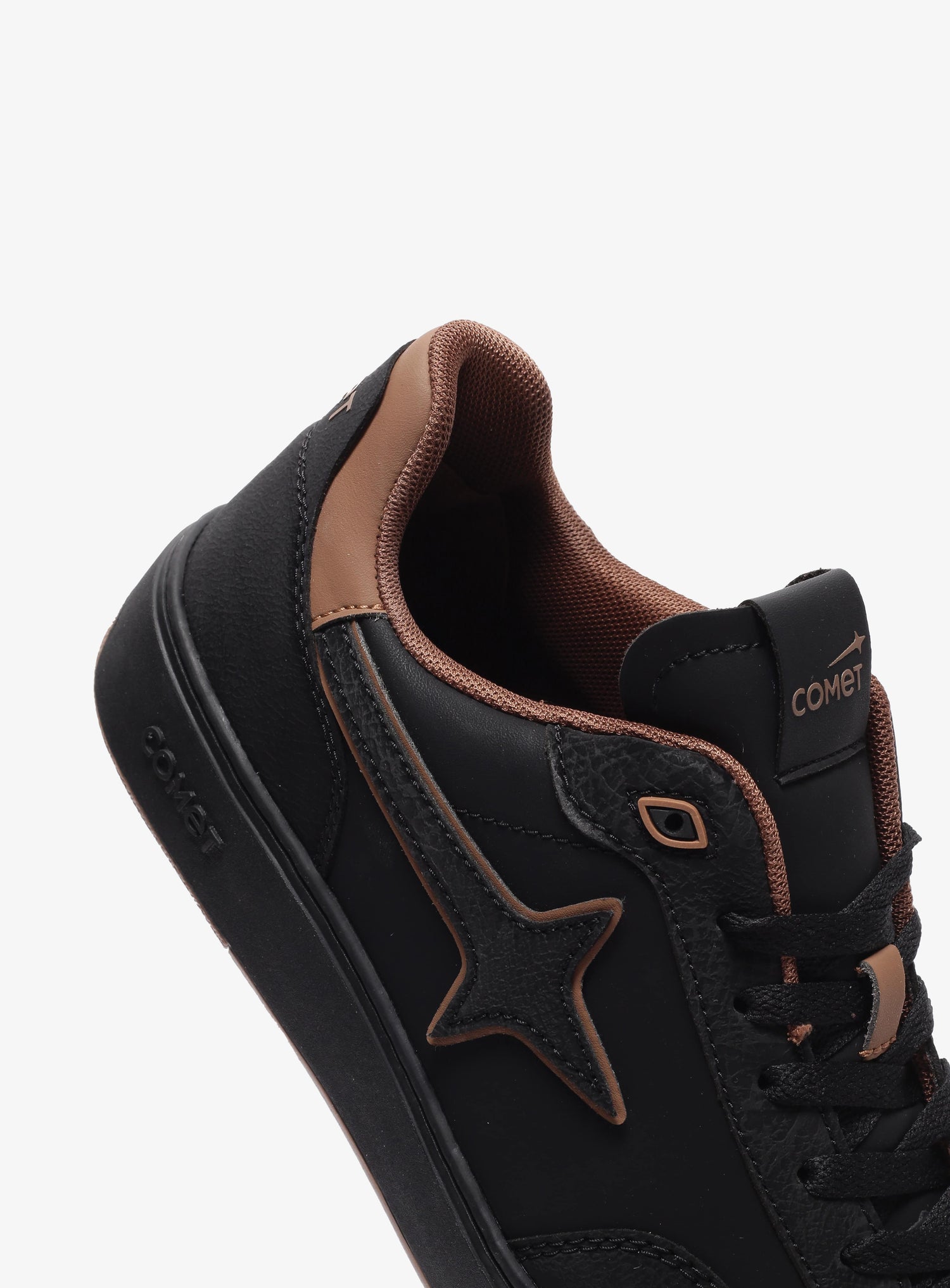 Close-up detail view of Comet shoe