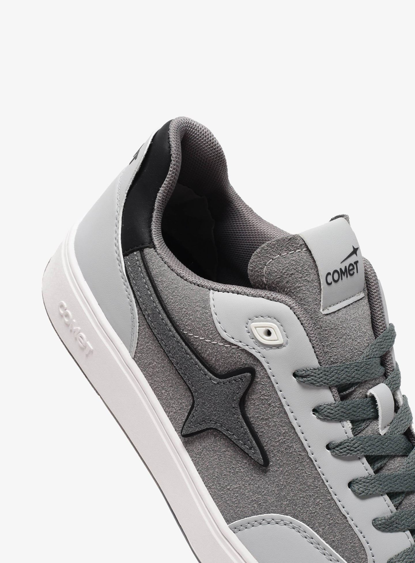 Close-up detail view of Comet shoe