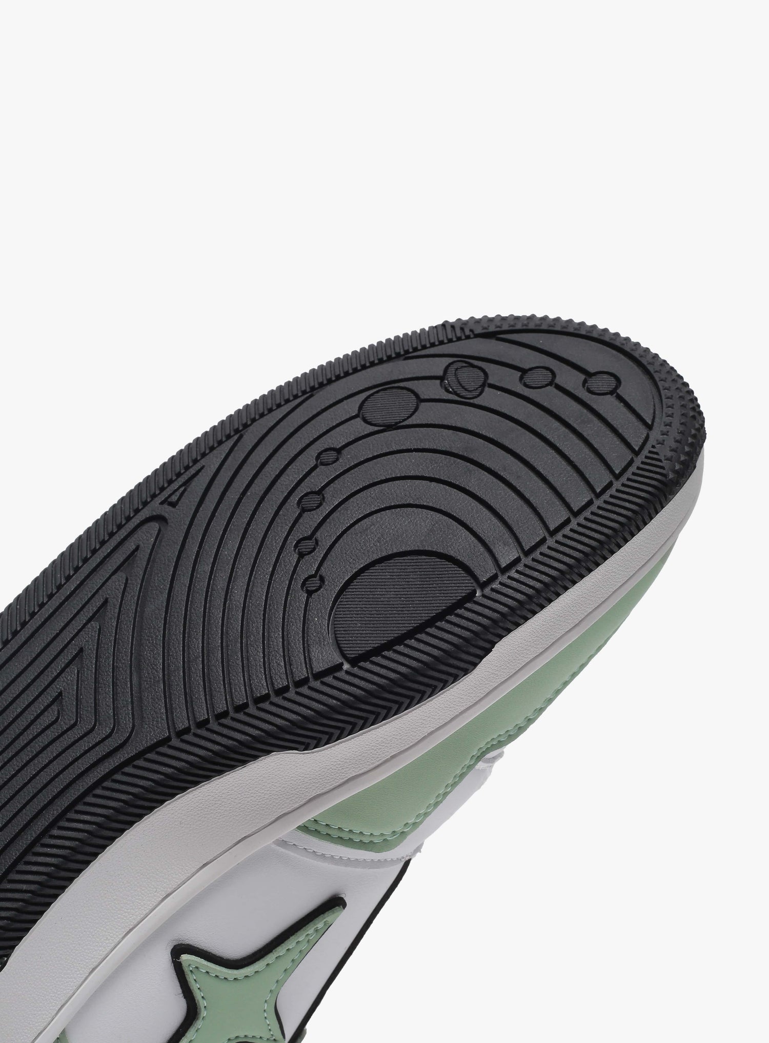 Close-up detail view of Comet shoe