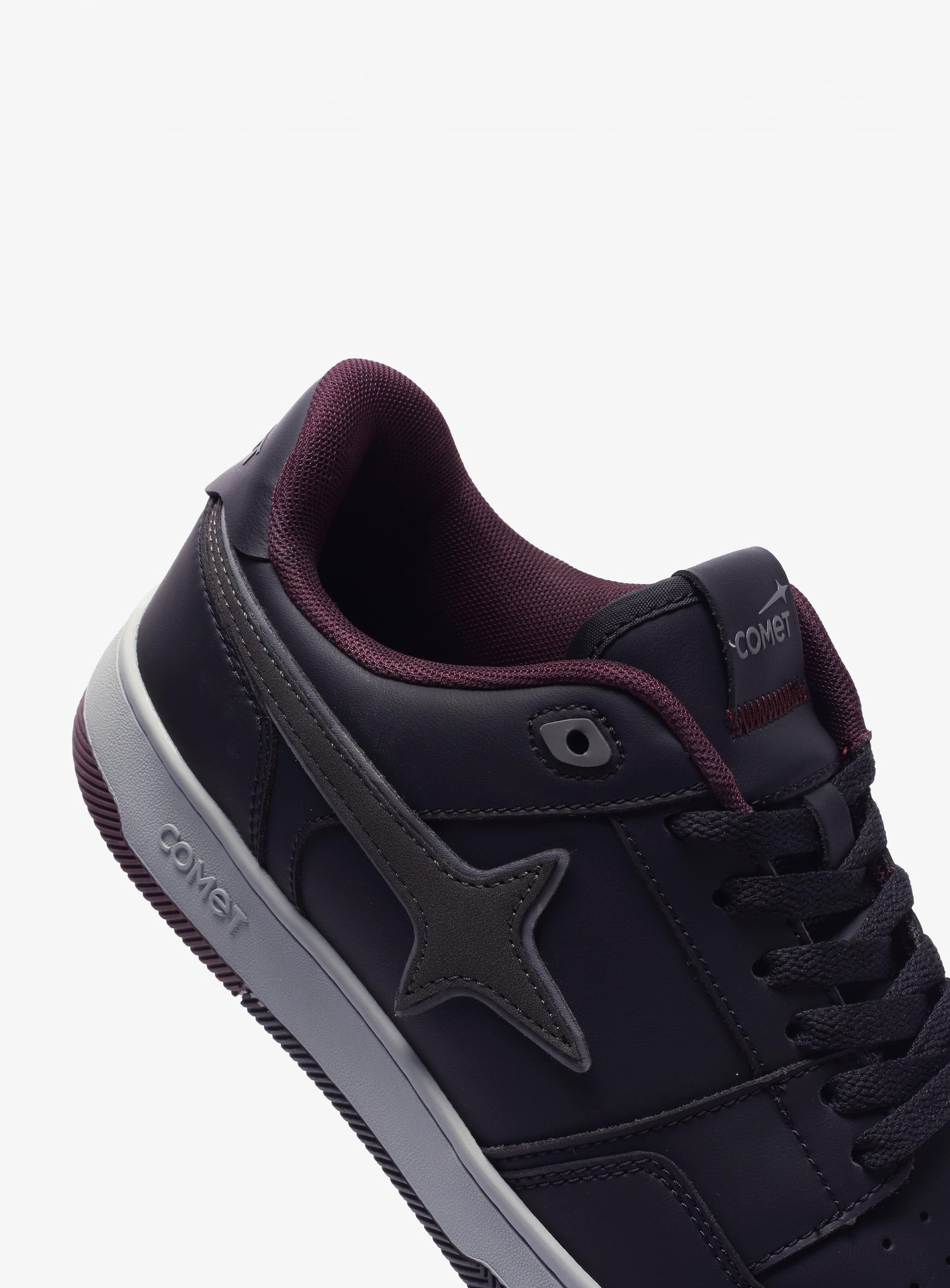Close-up detail view of Comet shoe