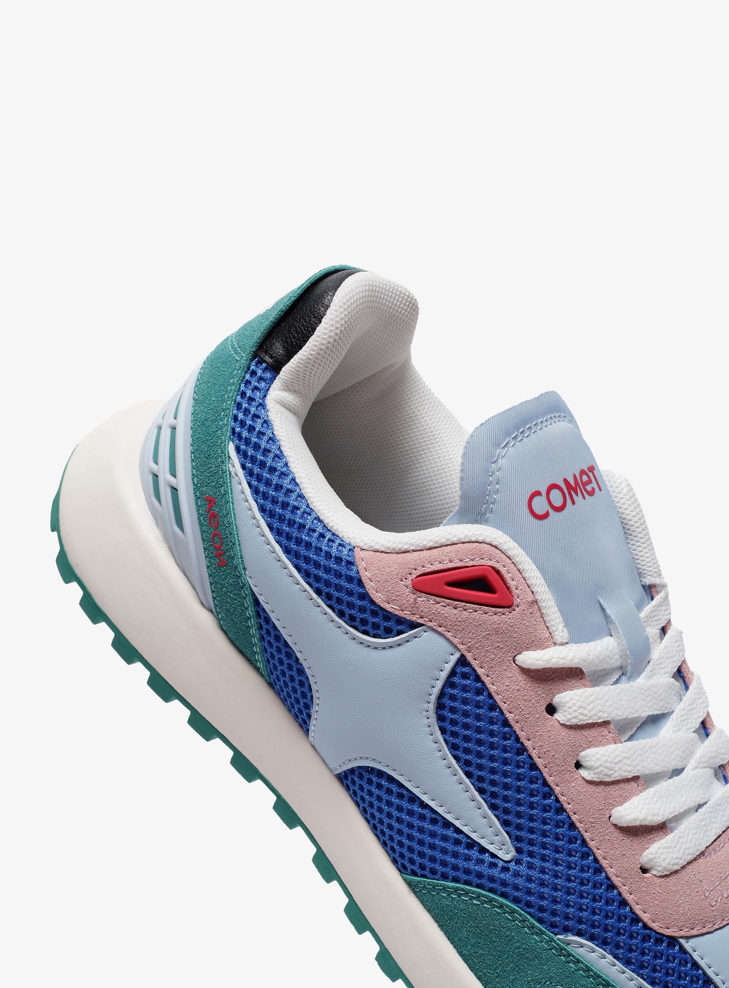 Close-up detail view of Comet shoe